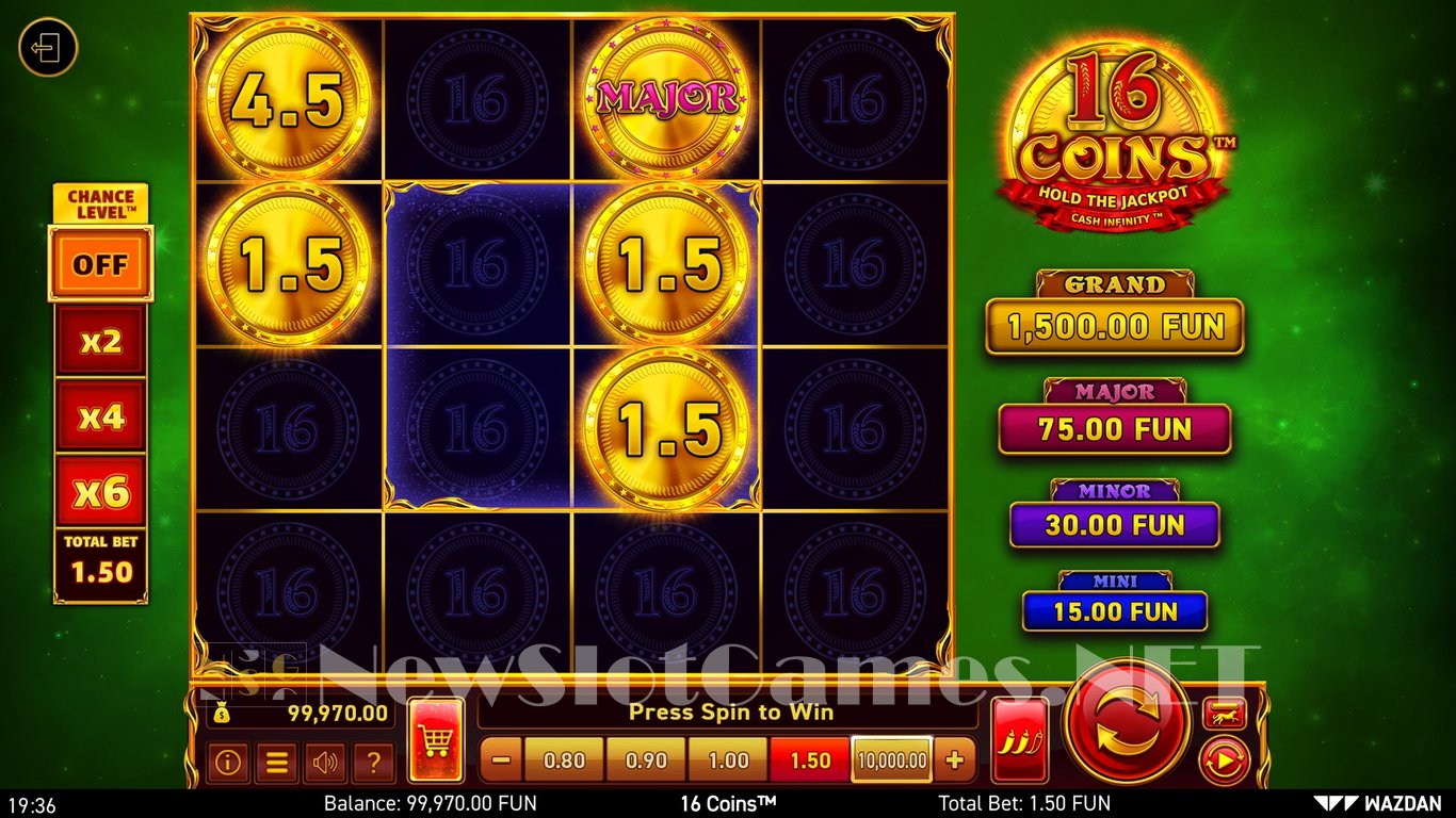16 Coins™ Slot Slot Image in Demo - pic. 5