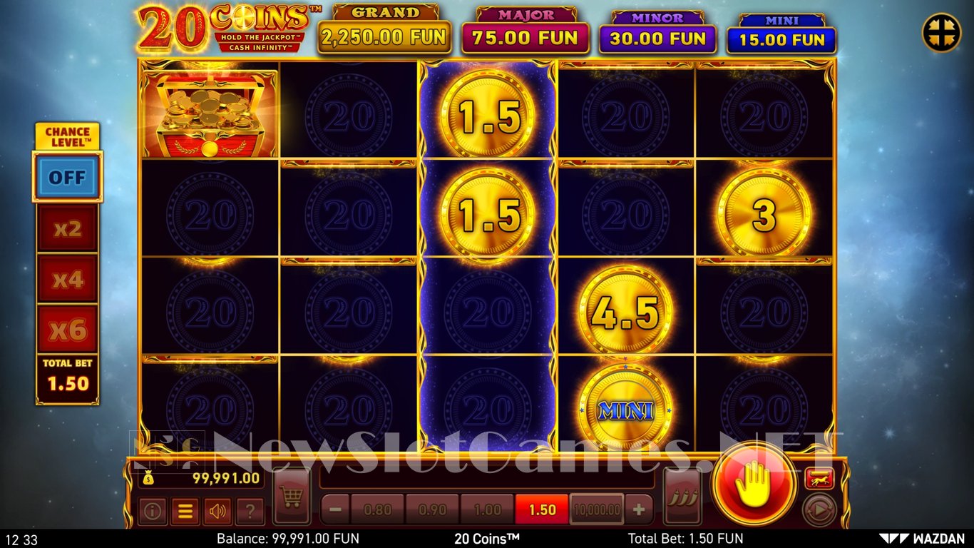 20 Coins Slot Slot Image in Demo - pic. 3