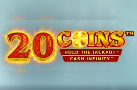 20 Coins Slot Logo