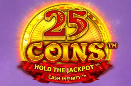 25 Coins™ Slot Logo