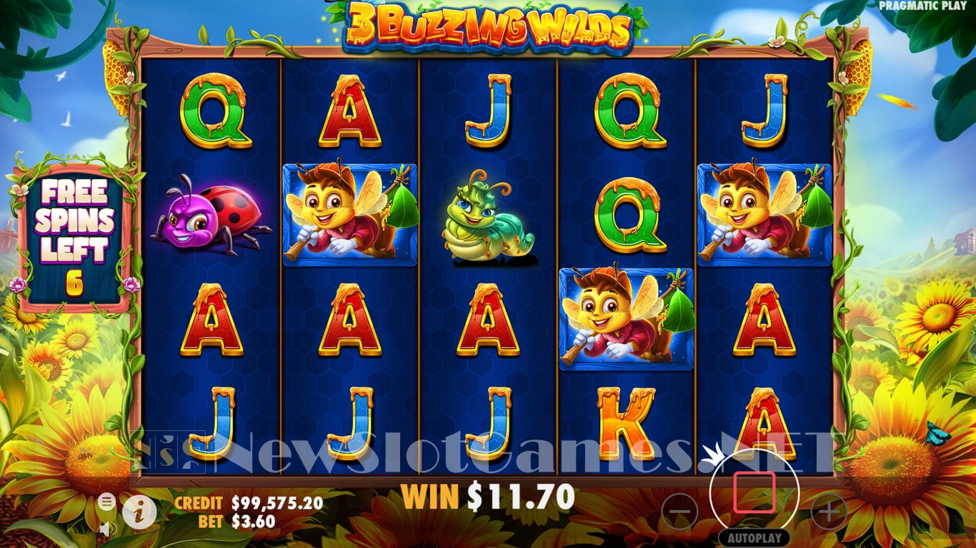 3 Buzzing Wilds Slot Slot Image in Demo - pic. 13