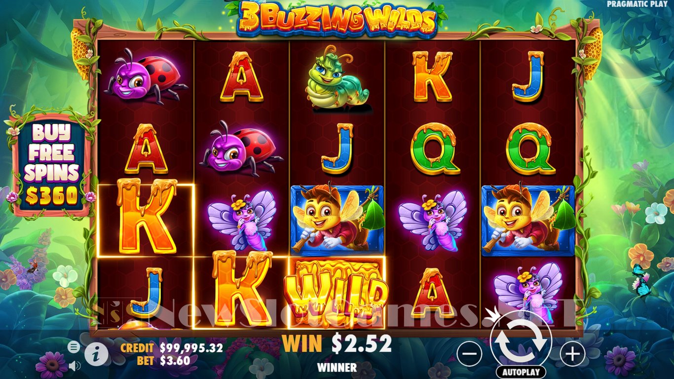 3 Buzzing Wilds Slot Slot Image in Demo - pic. 2