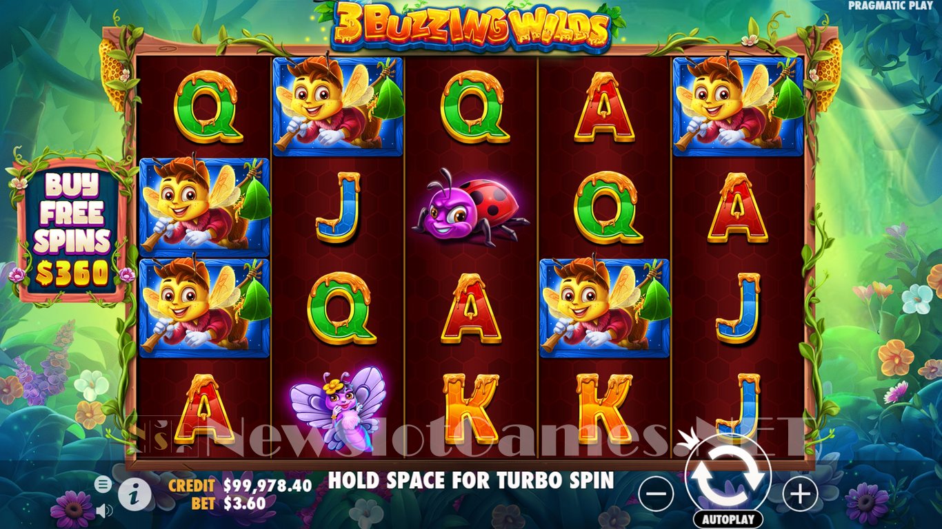 3 Buzzing Wilds Slot Slot Image in Demo - pic. 4
