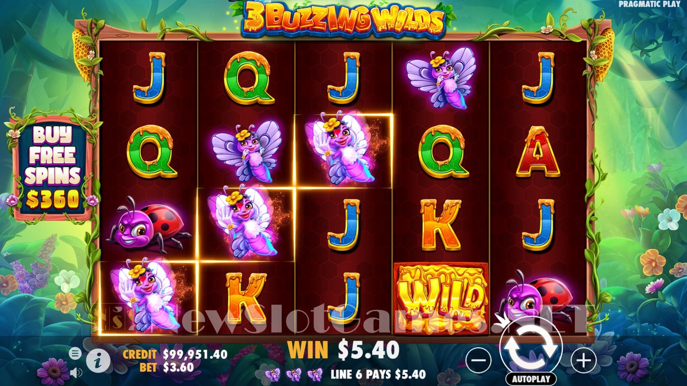 3 Buzzing Wilds Slot Slot Image in Demo - pic. 5