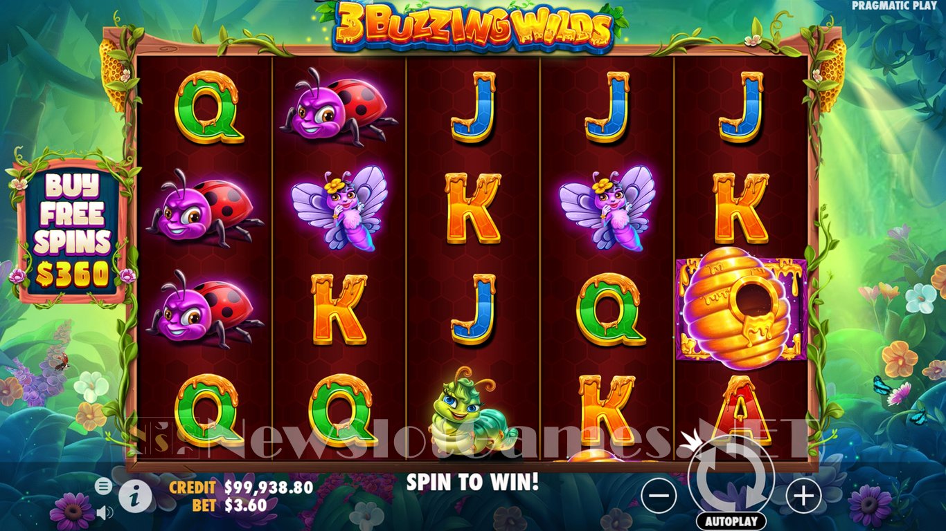 3 Buzzing Wilds Slot Slot Image in Demo - pic. 8