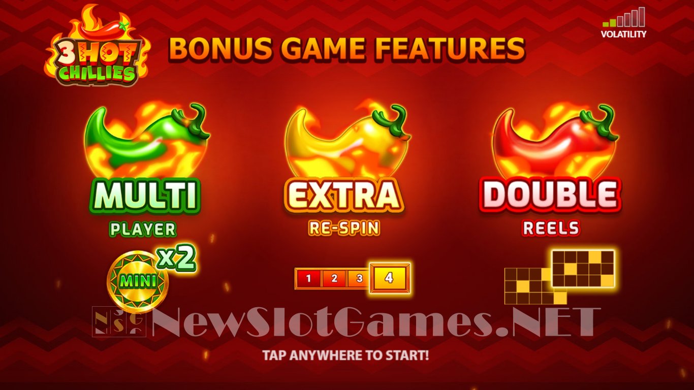 3 Hot Chillies Slot Demo Image