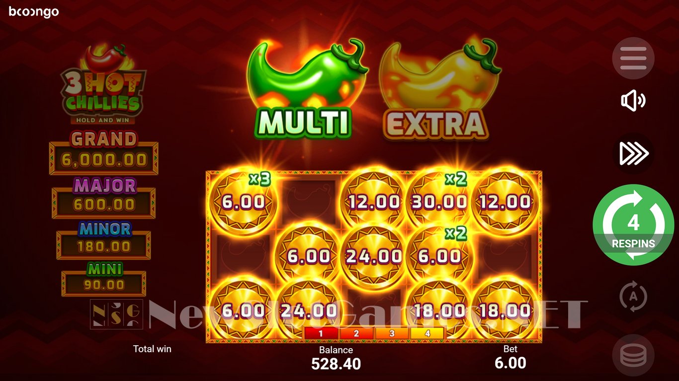 3 Hot Chillies Slot Slot Image in Demo - pic. 11