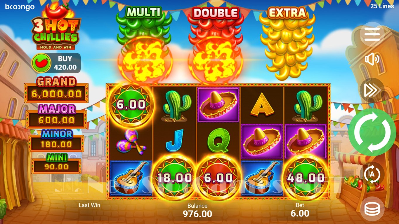 3 Hot Chillies Slot Slot Image in Demo - pic. 4