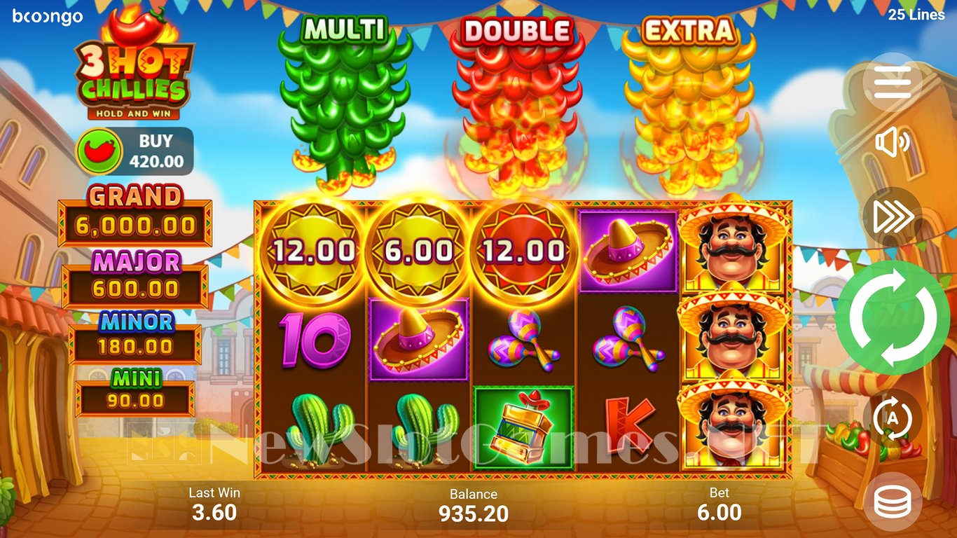 3 Hot Chillies Slot Slot Image in Demo - pic. 7