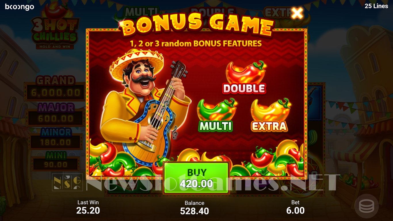 3 Hot Chillies Slot Slot Image in Demo - pic. 9