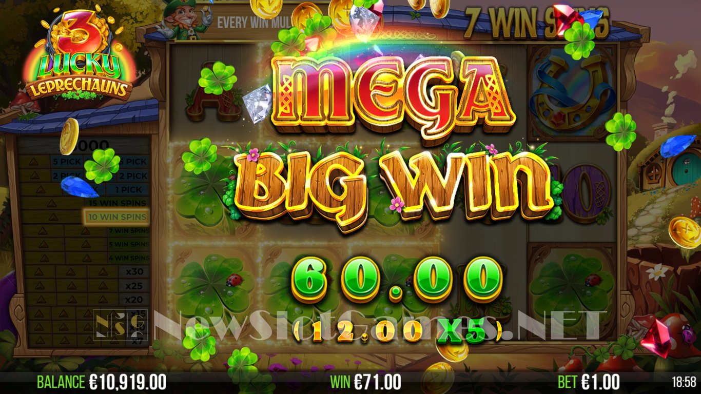 3 Lucky Leprechauns Slot Slot Image in Demo - pic. 10