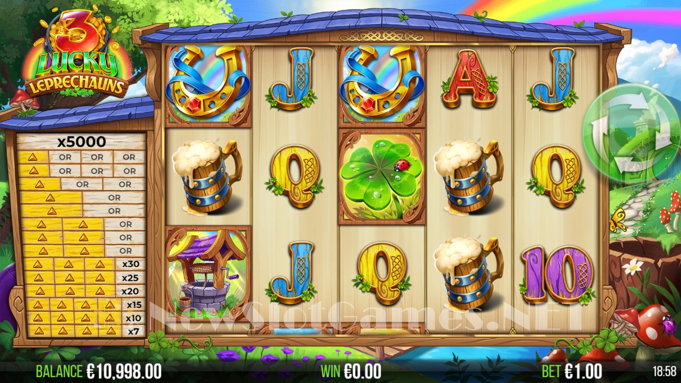 3 Lucky Leprechauns Slot Slot Image in Demo - pic. 3