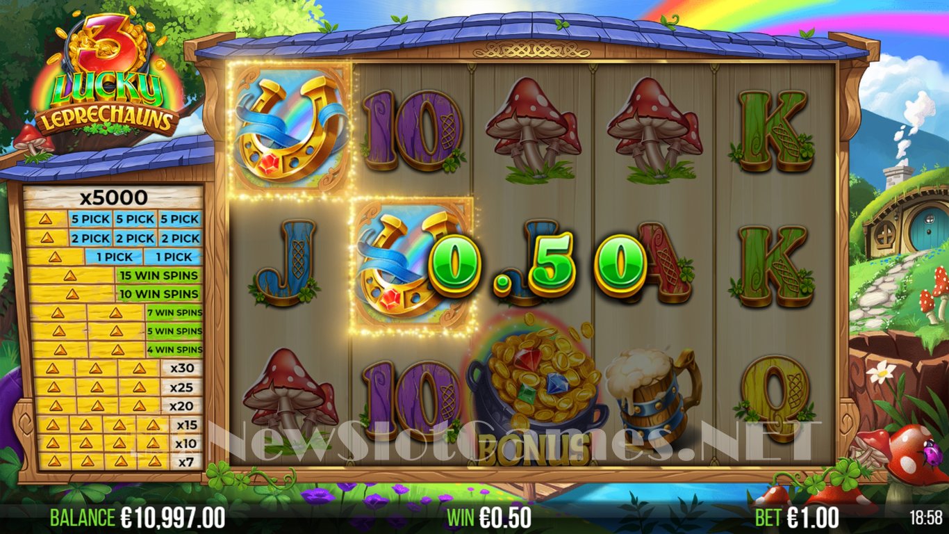 3 Lucky Leprechauns Slot Slot Image in Demo - pic. 4