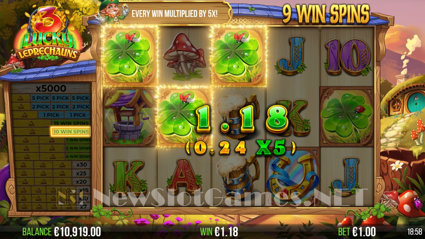 3 Lucky Leprechauns Slot Slot Image in Demo - pic. 9