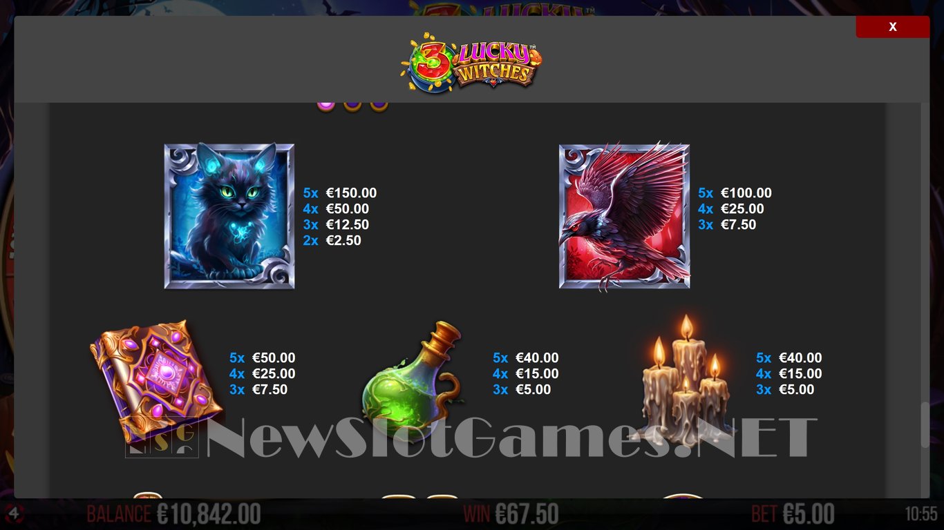 3 Lucky Witches Slot Slot Image in Demo - pic. 14