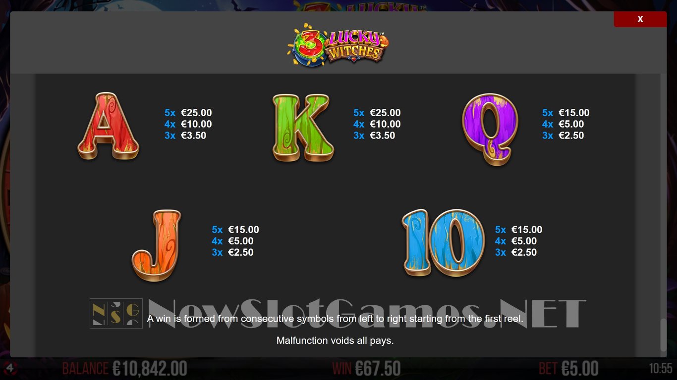 3 Lucky Witches Slot Slot Image in Demo - pic. 15