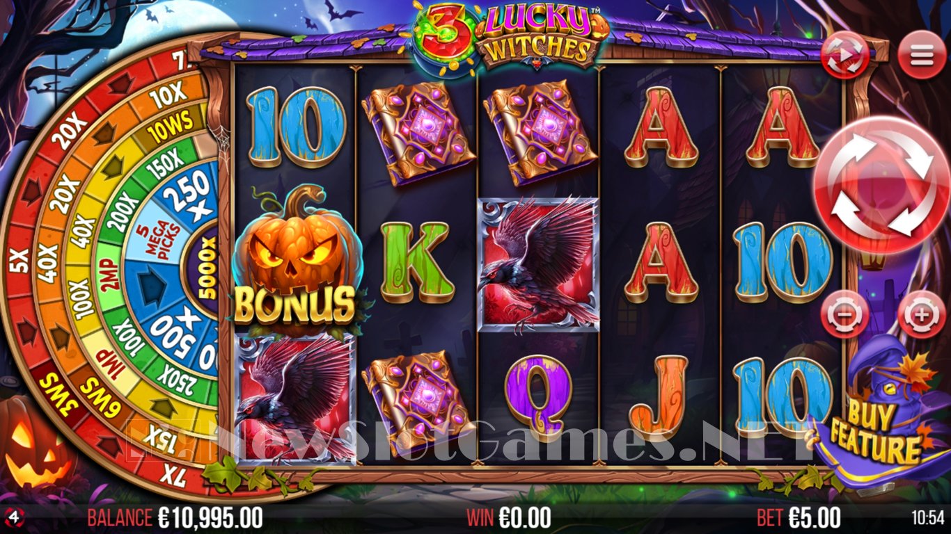 3 Lucky Witches Slot Slot Image in Demo - pic. 2