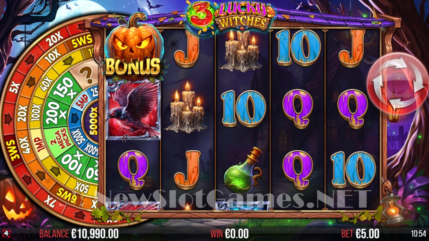 3 Lucky Witches Slot Slot Image in Demo - pic. 3
