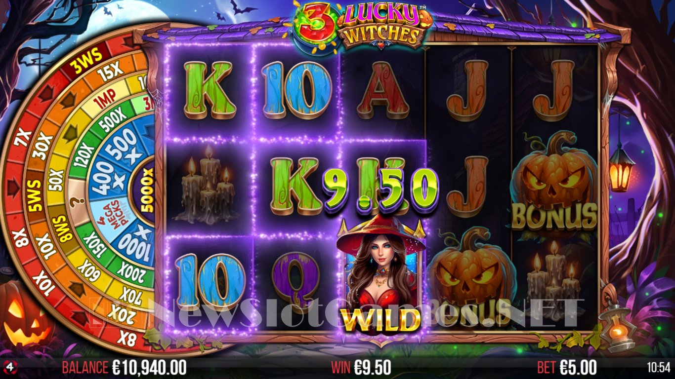 3 Lucky Witches Slot Slot Image in Demo - pic. 5