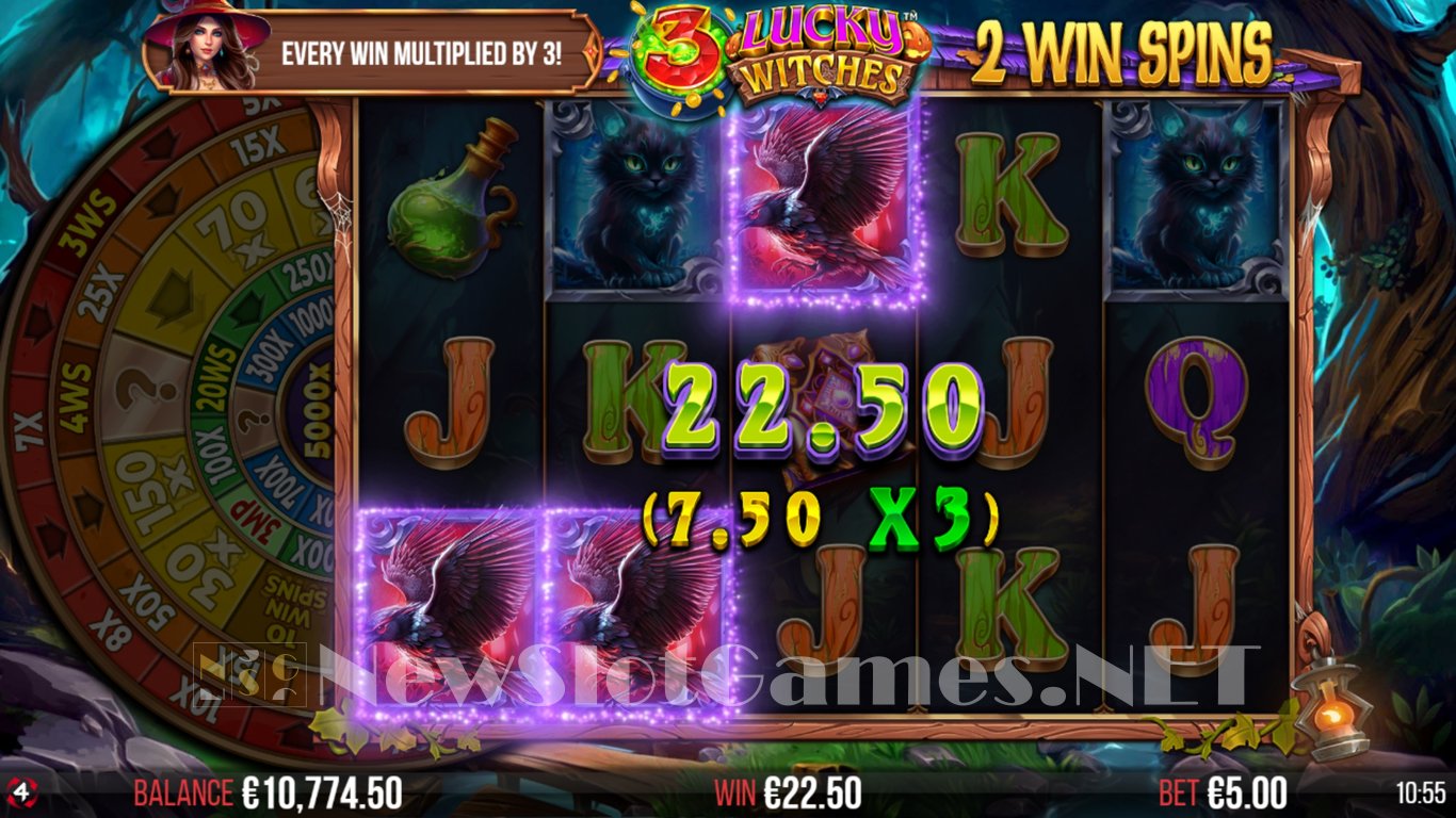 3 Lucky Witches Slot Slot Image in Demo - pic. 9