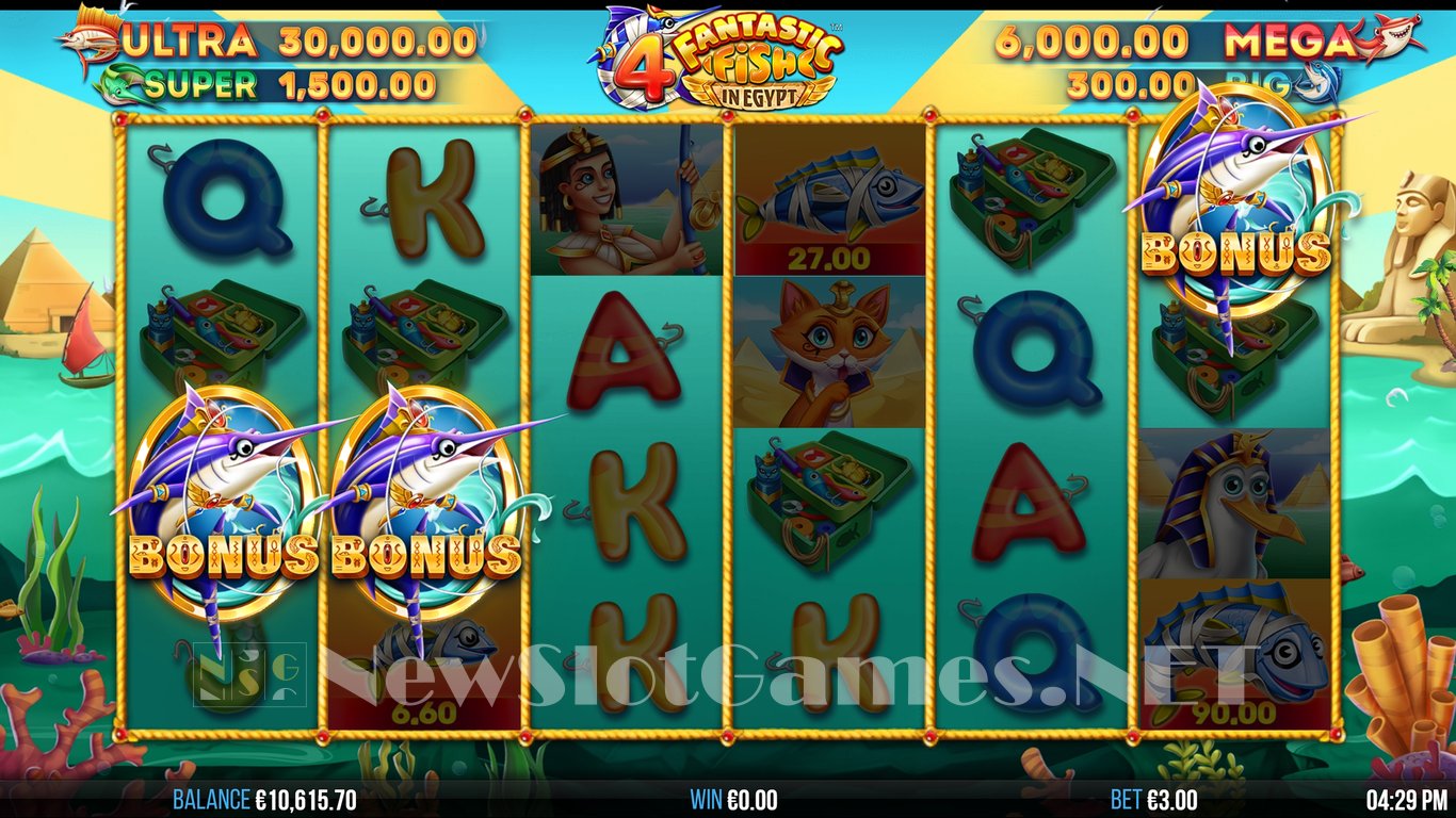 4 Fantastic Fish In Egypt Slot Slot Image in Demo - pic. 10