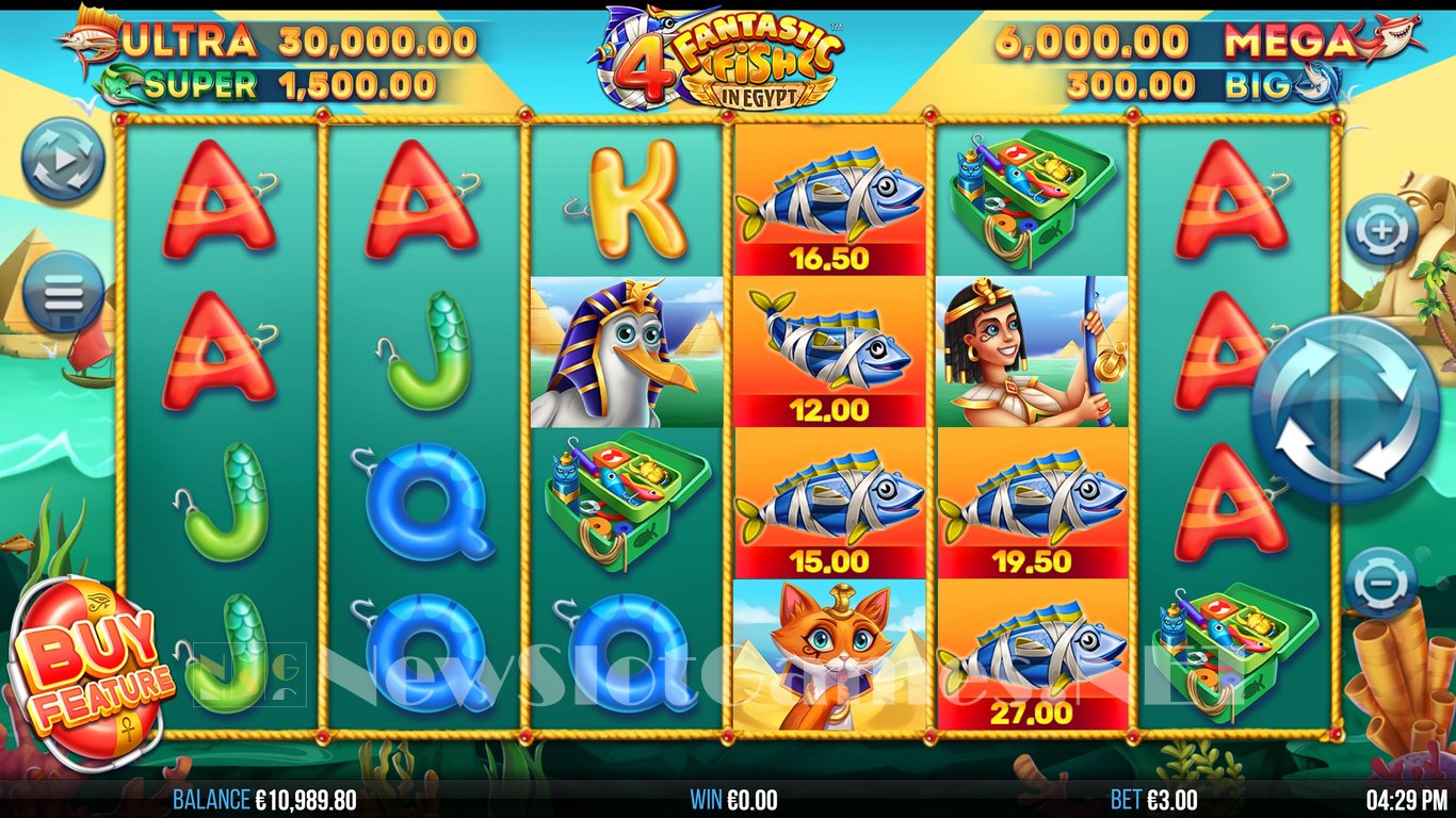 4 Fantastic Fish In Egypt Slot Slot Image in Demo - pic. 5