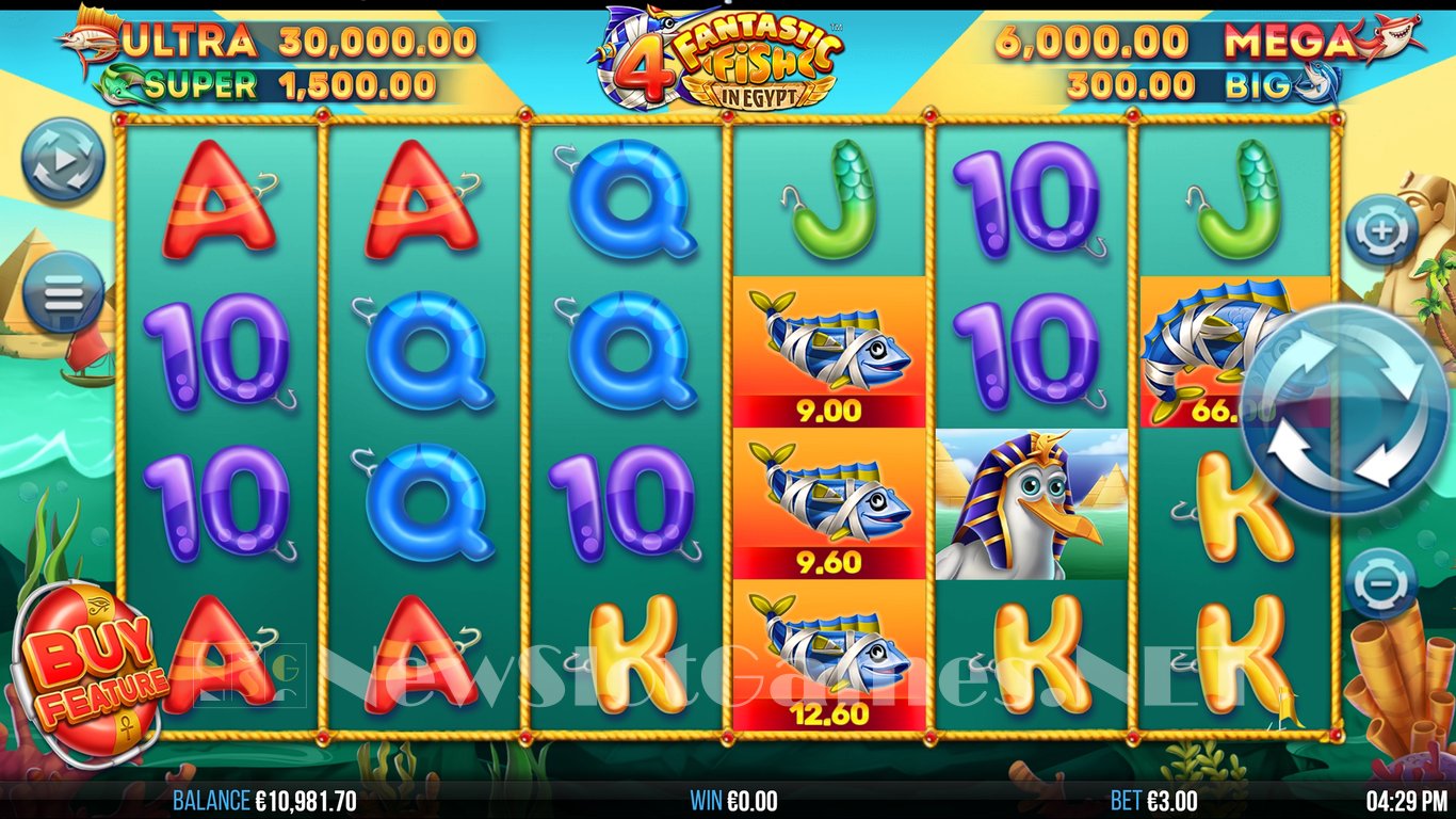 4 Fantastic Fish In Egypt Slot Slot Image in Demo - pic. 8