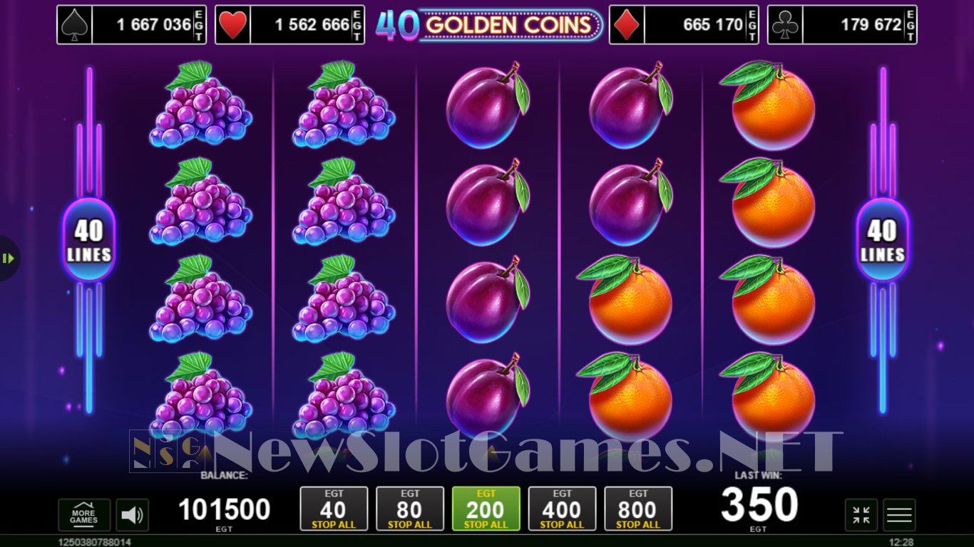 40 Golden Coins Slot Slot Image in Demo - pic. 6