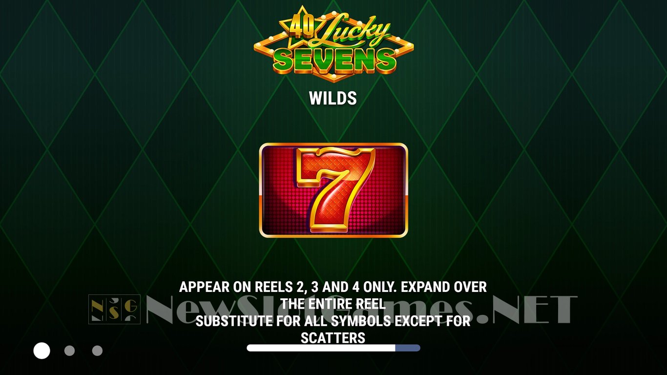 40 Lucky Sevens Slot Demo Image