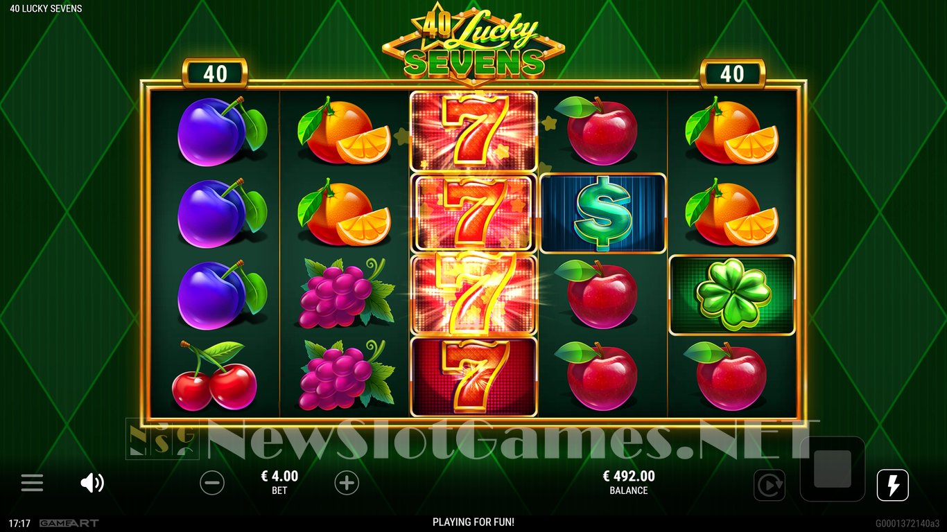 40 Lucky Sevens Slot Slot Image in Demo - pic. 5