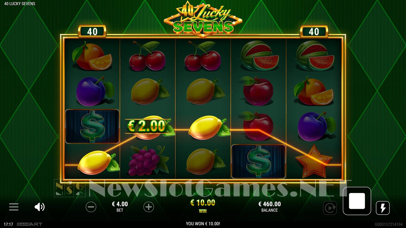 40 Lucky Sevens Slot Slot Image in Demo - pic. 7