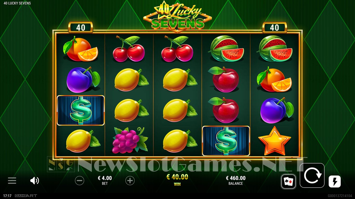 40 Lucky Sevens Slot Slot Image in Demo - pic. 9