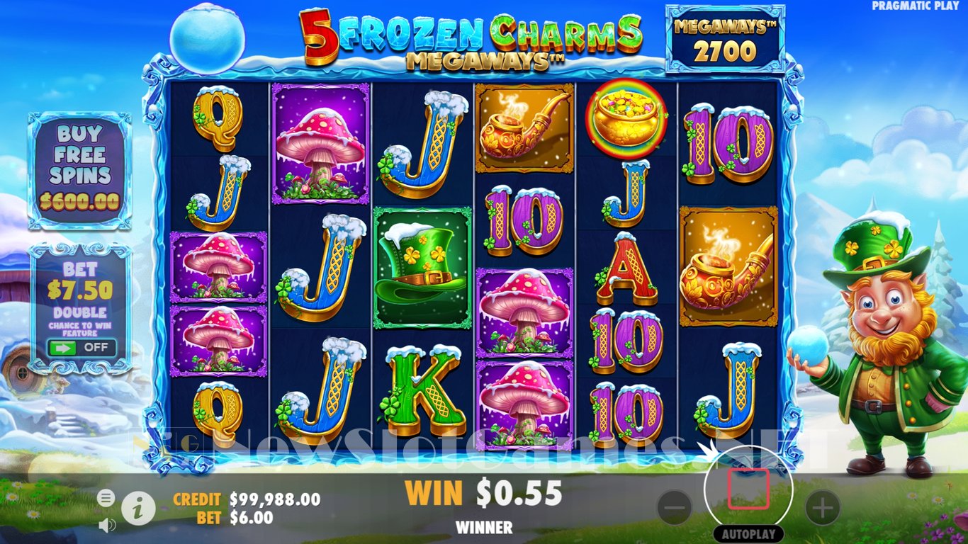 5 Frozen Charms Megaways Slot Slot Image in Demo - pic. 3