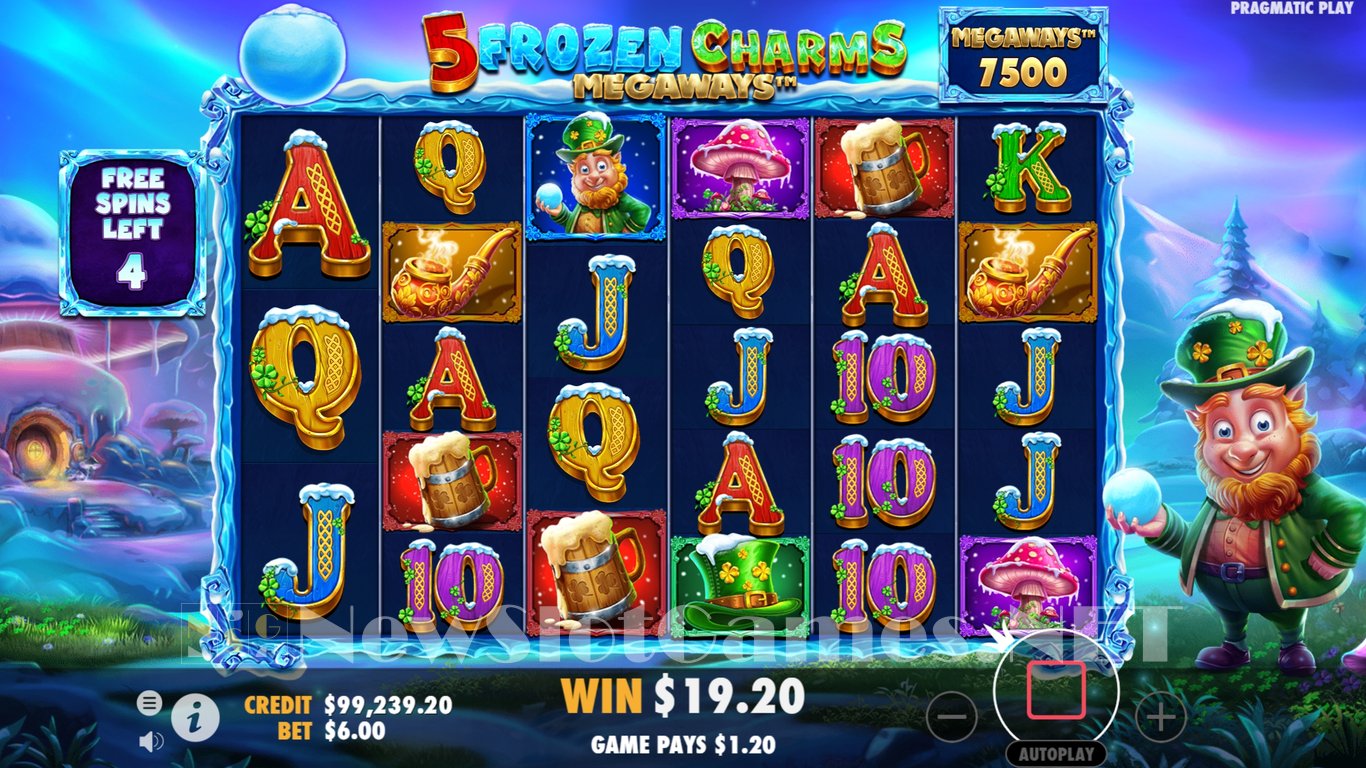 5 Frozen Charms Megaways Slot Slot Image in Demo - pic. 9