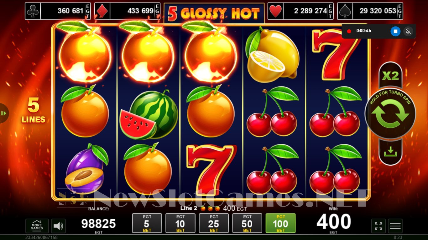 5 Glossy Hot Slot Slot Image in Demo - pic. 5