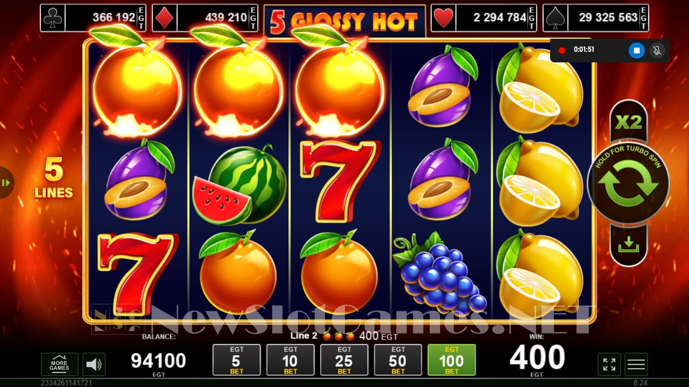 5 Glossy Hot Slot Slot Image in Demo - pic. 8