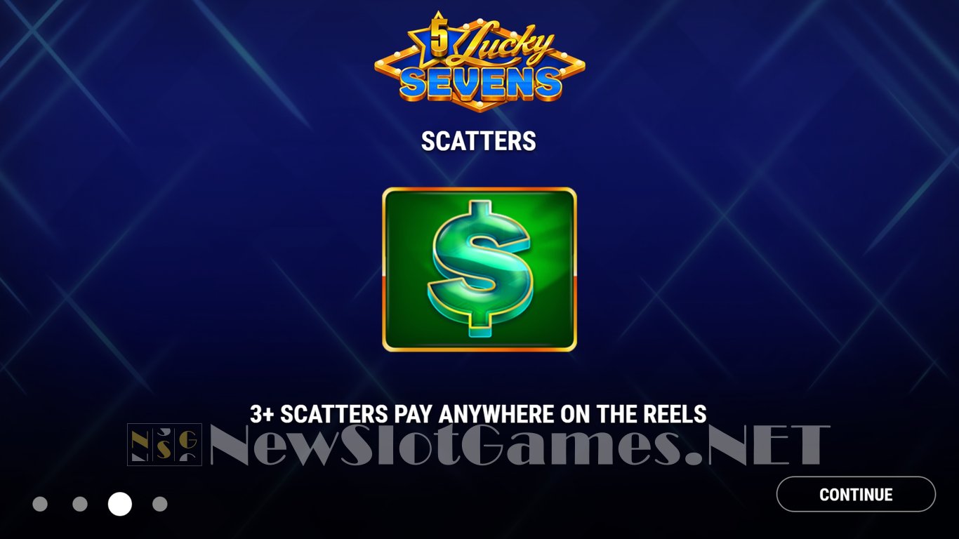 5 Lucky Sevens Slot Demo Image