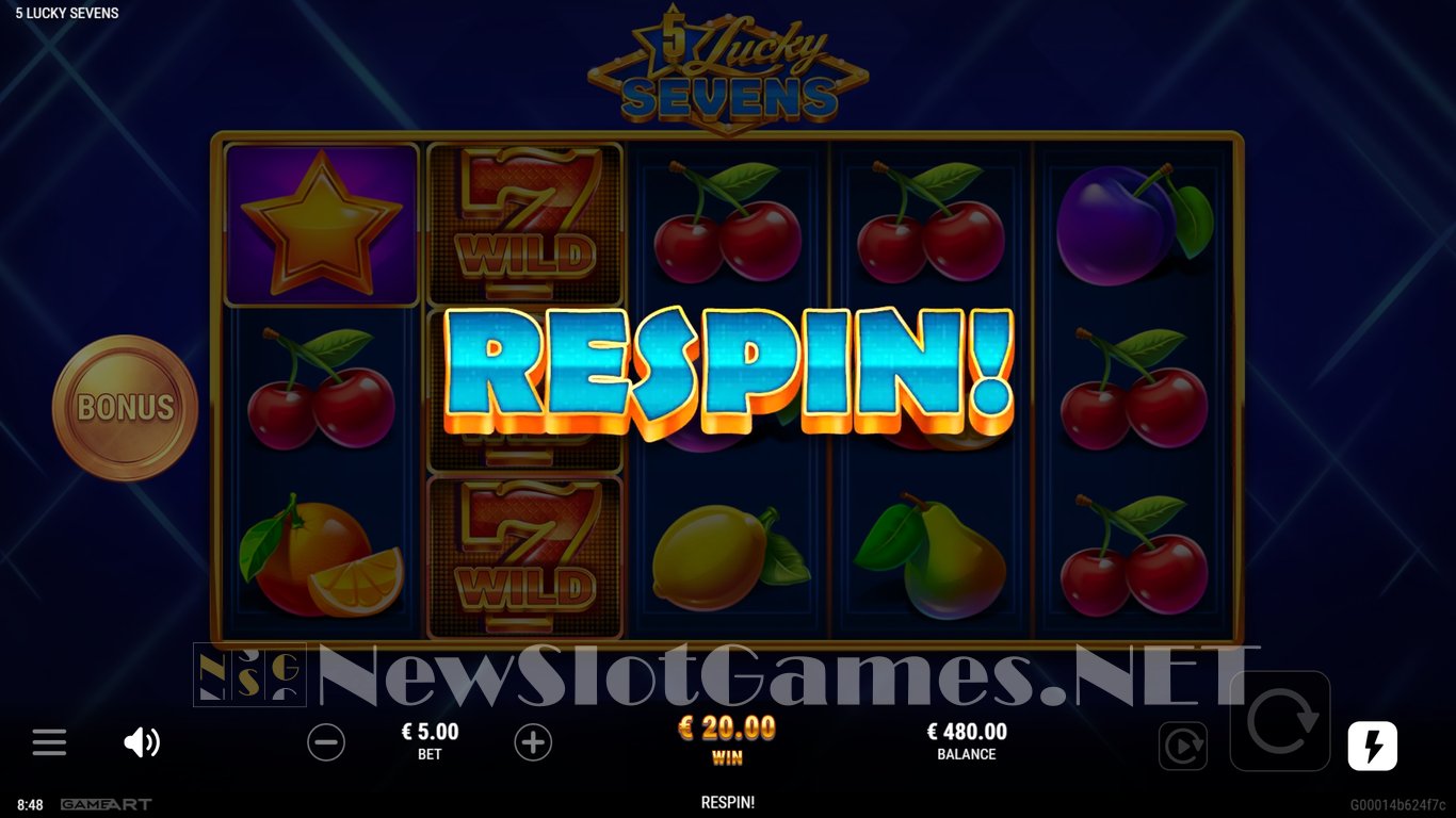 5 Lucky Sevens Slot Slot Image in Demo - pic. 3