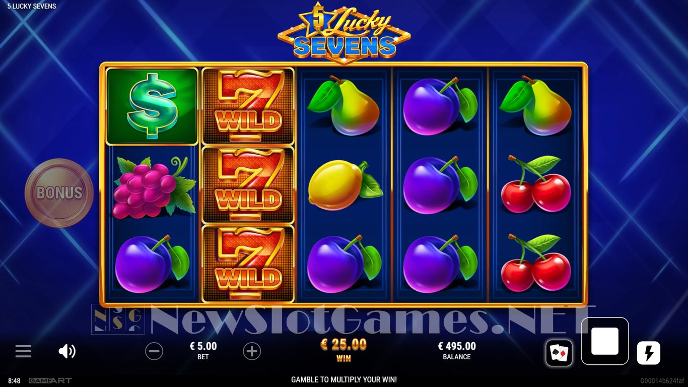 5 Lucky Sevens Slot Slot Image in Demo - pic. 4