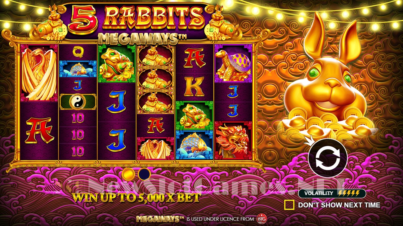 5 Rabbits Megaways Slot Demo Image