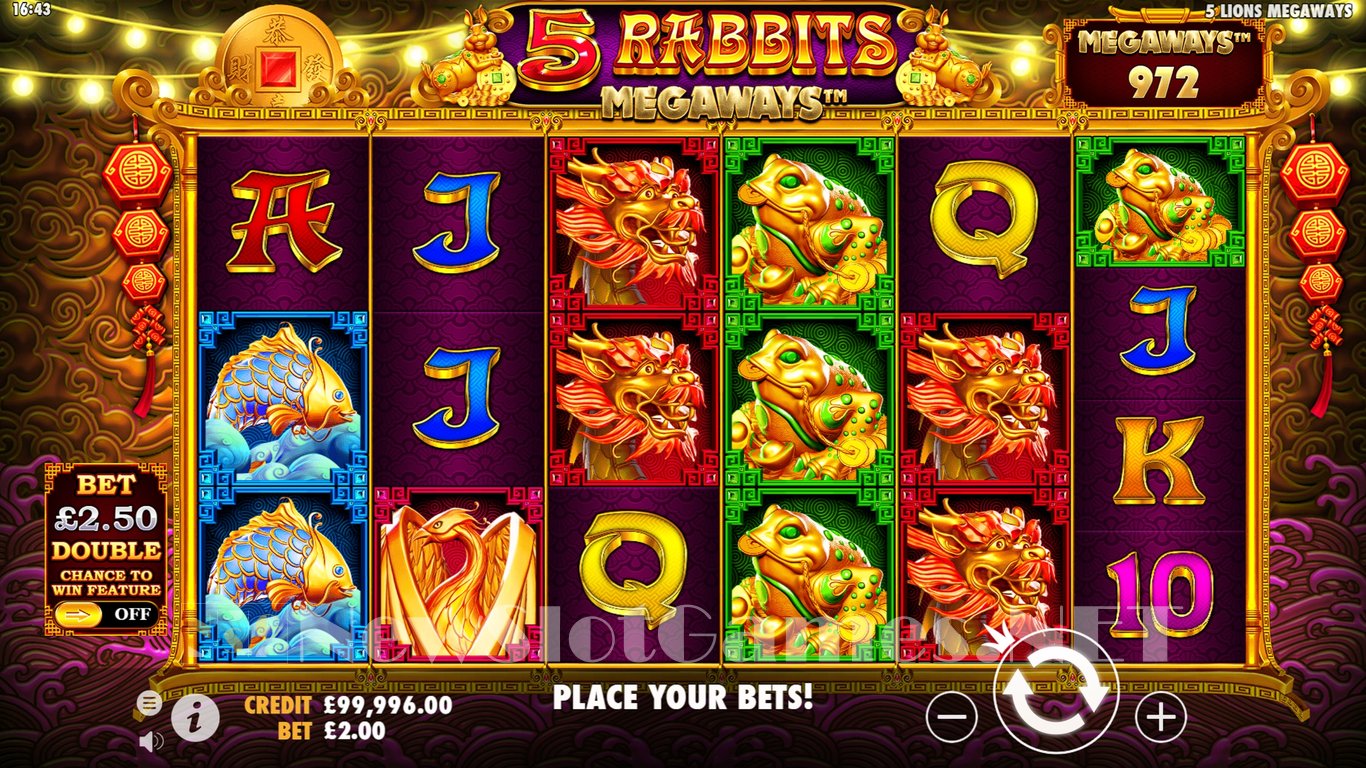5 Rabbits Megaways Slot Slot Image in Demo - pic. 3