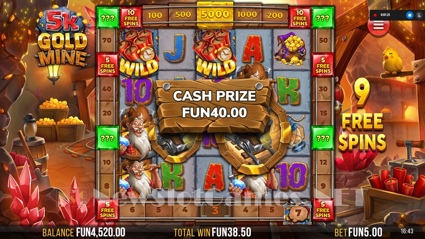 5k Gold Mine Dream Drop Slot Slot Image in Demo - pic. 10