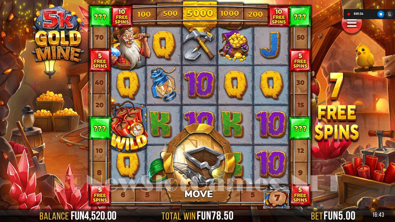 5k Gold Mine Dream Drop Slot Slot Image in Demo - pic. 11