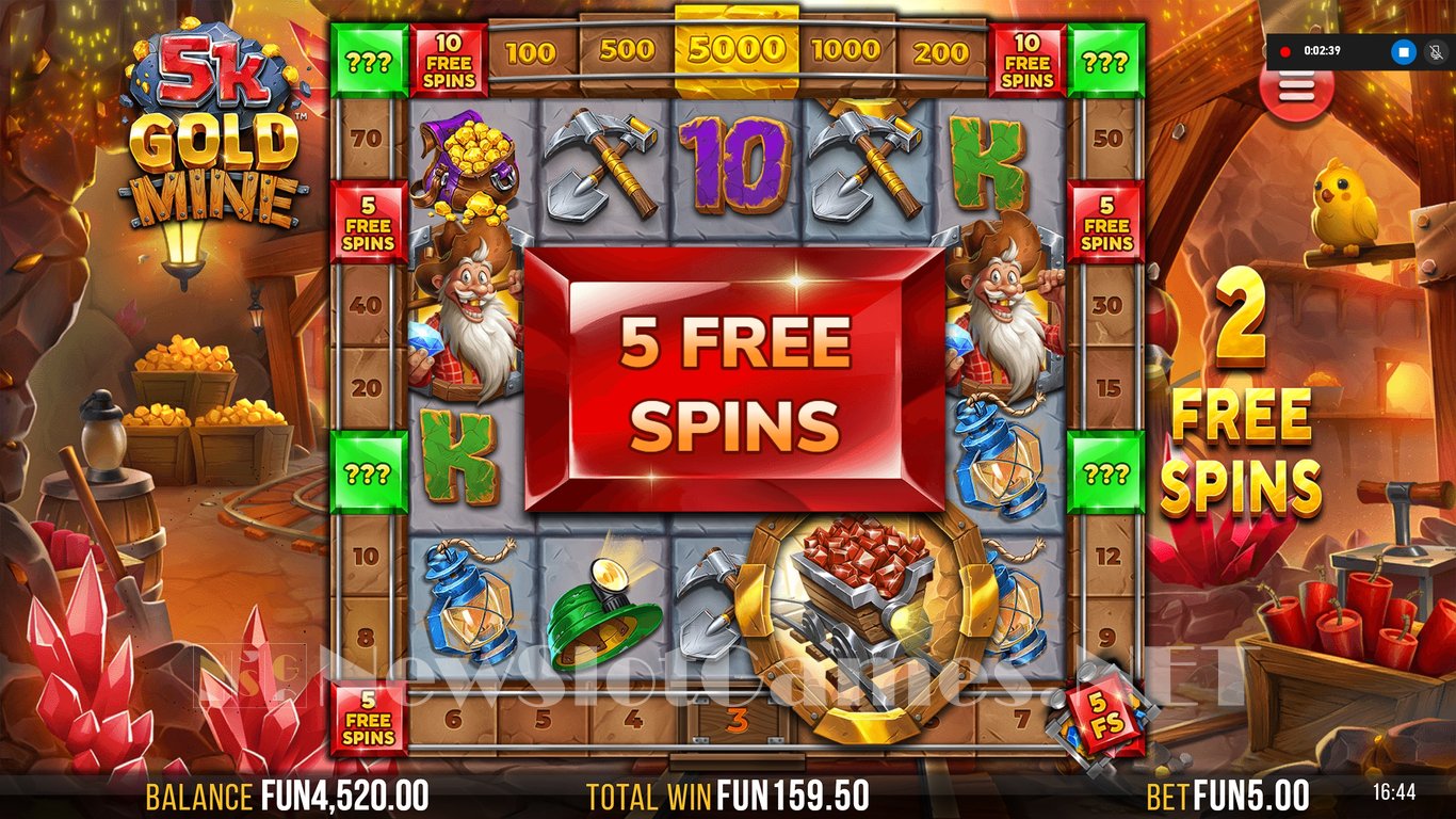 5k Gold Mine Dream Drop Slot Slot Image in Demo - pic. 13