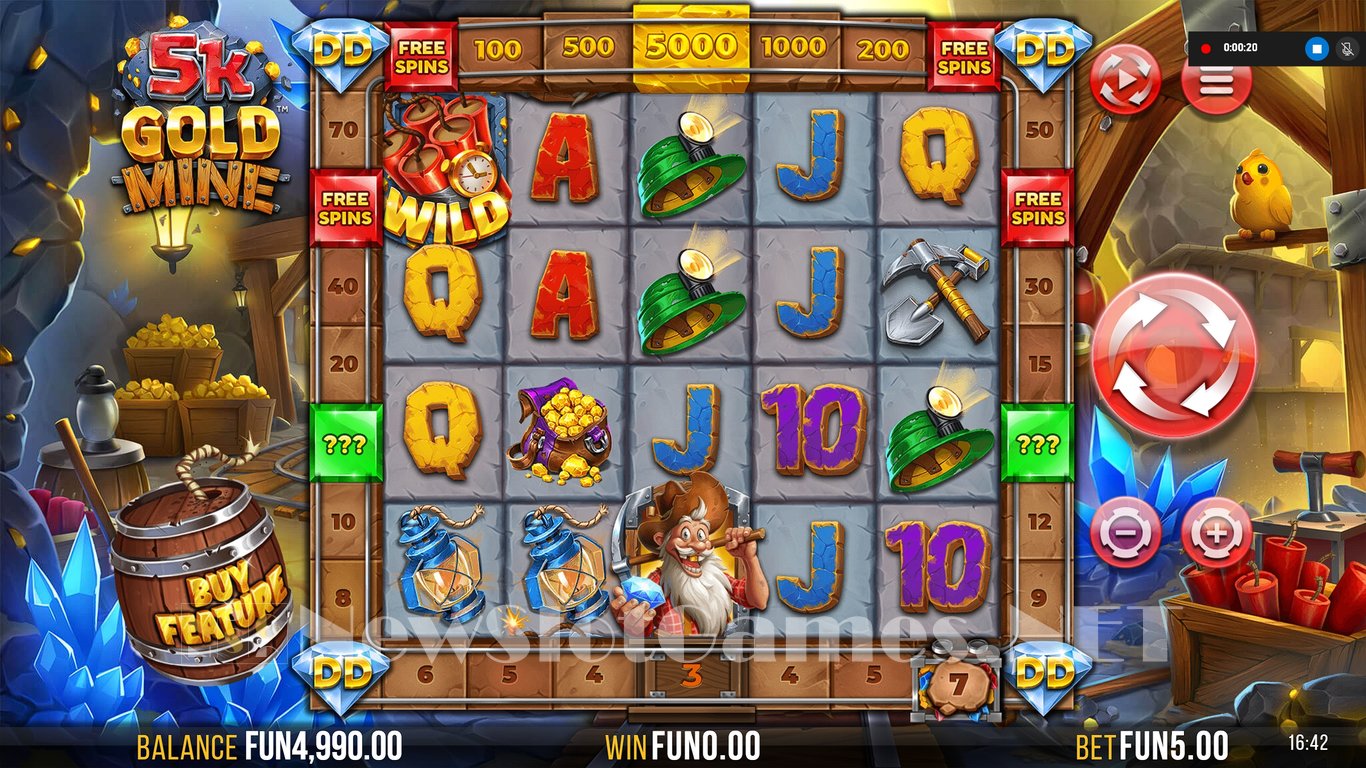 5k Gold Mine Dream Drop Slot Slot Image in Demo - pic. 2