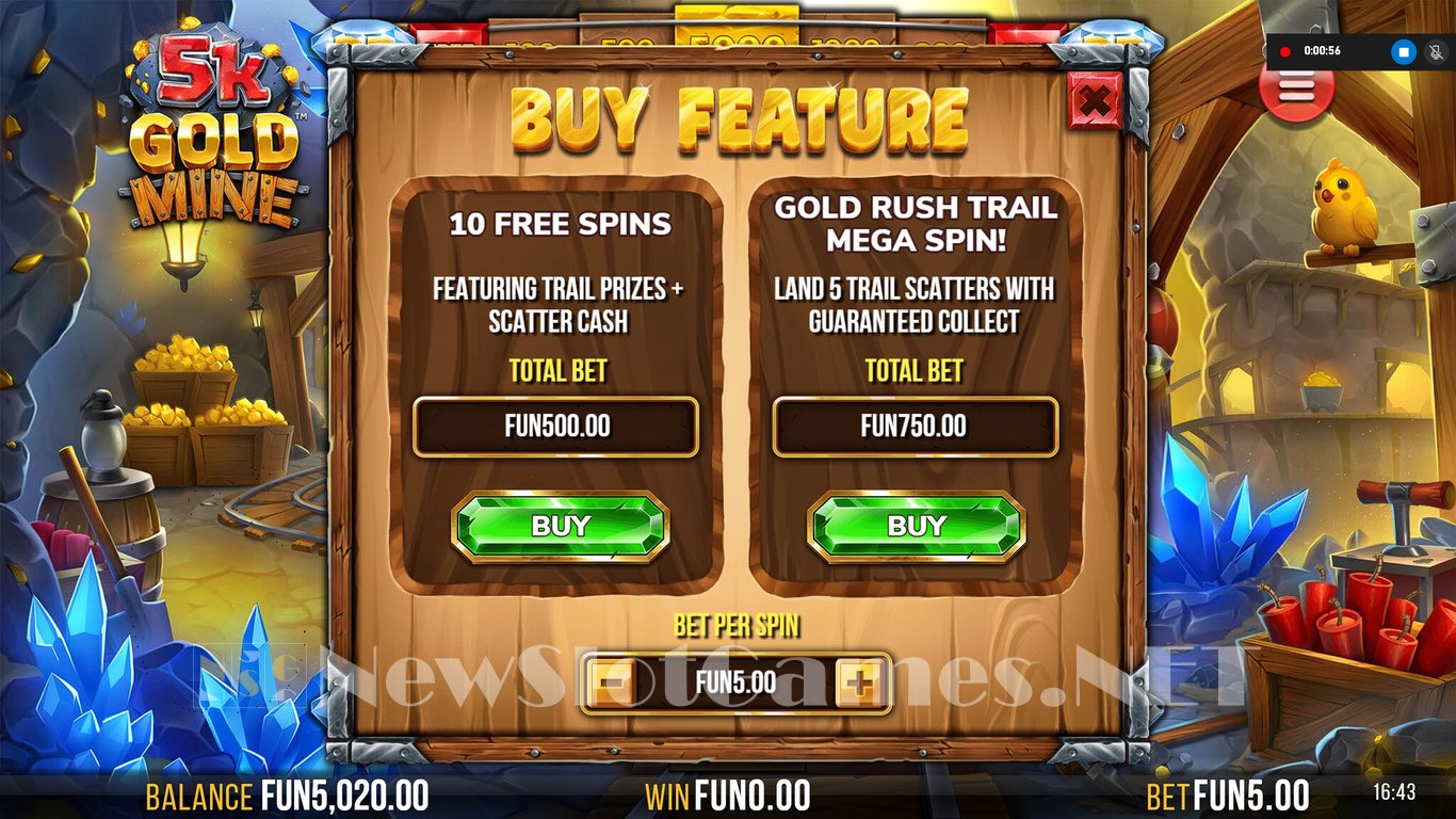 5k Gold Mine Dream Drop Slot Slot Image in Demo - pic. 6