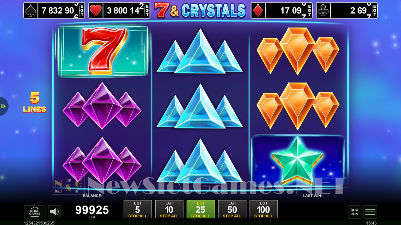 7 & Crystals Slot Slot Image in Demo - pic. 2
