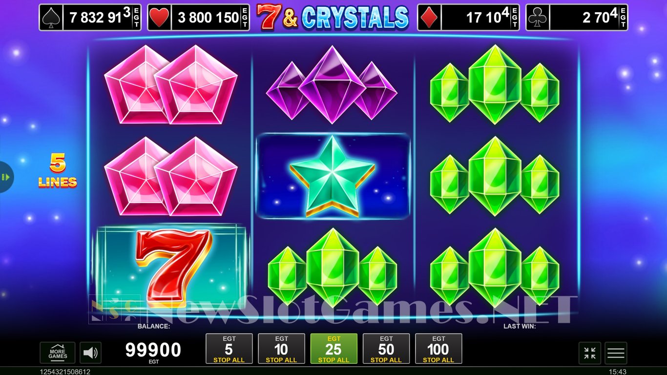 7 & Crystals Slot Slot Image in Demo - pic. 3