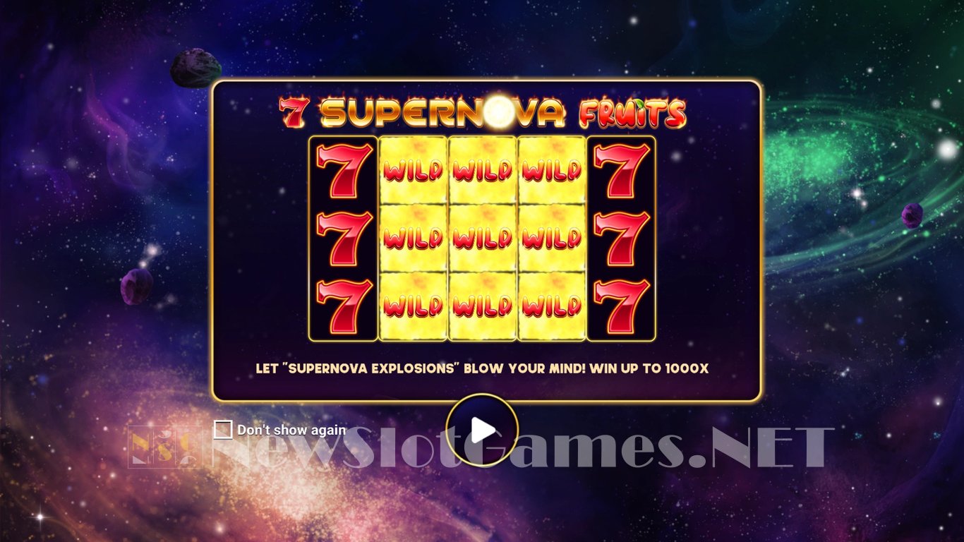 7 Supernova Fruits Slot Demo Image