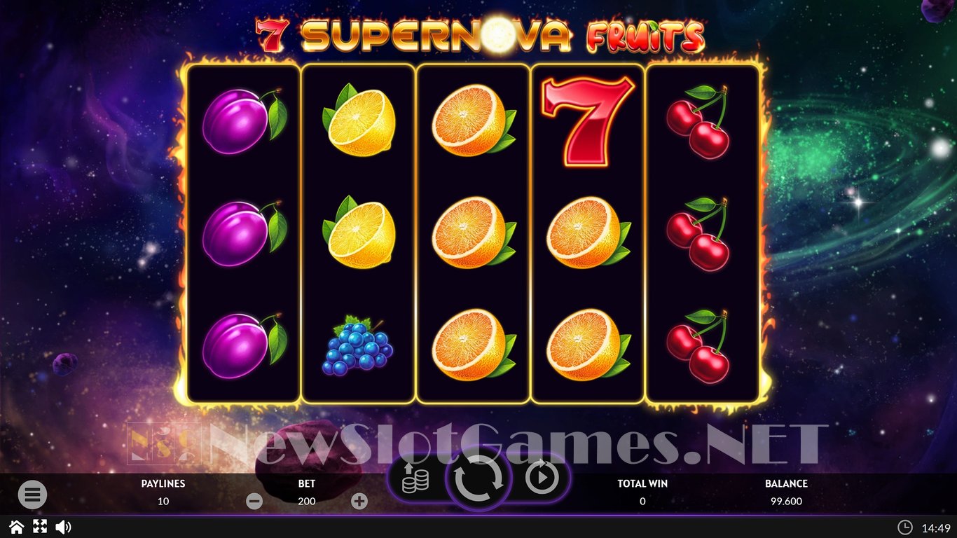 7 Supernova Fruits Slot Slot Image in Demo - pic. 2